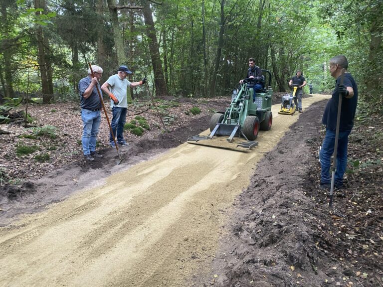 De fietspaden op